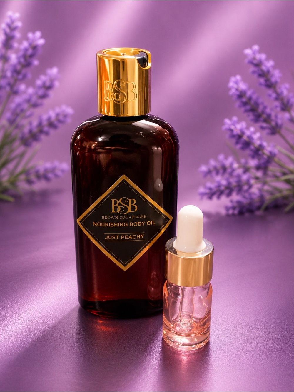 🌟FRUITY SCENTS🌟 Brown Sugar Babe- nourishing body oils. 5ml sample bottles. - Picture 2 of 5